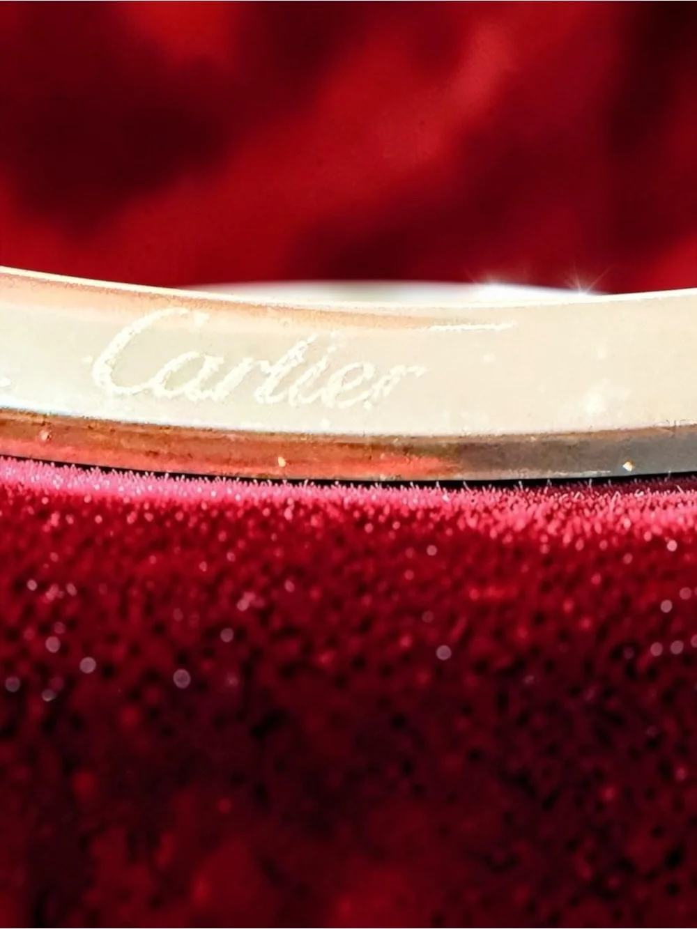 Silver Cartier Bracelet